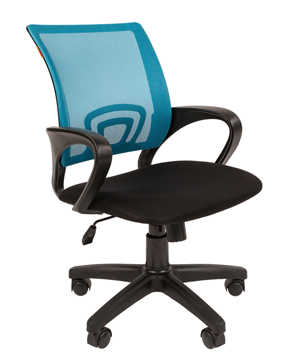 Кресло офисное Chairman 696 Сетка TW-34 голубой - фото 11254