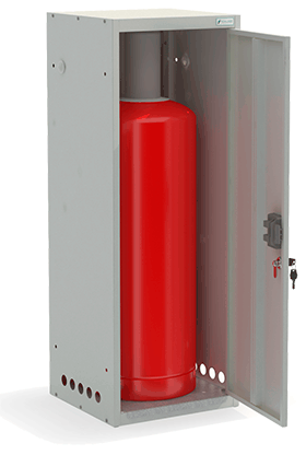 Шкаф для газовых баллонов ШГР 50-1-4(50л) - фото 11646