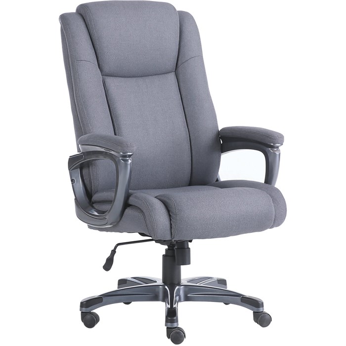 Кресло офисное BRABIX PREMIUM "Solid HD-005", нагрузка до 180 кг, ткань, серое, 531823 - фото 13203