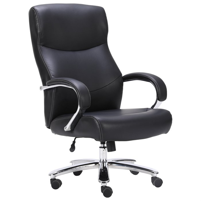 Кресло офисное BRABIX PREMIUM "Total HD-006", НАГРУЗКА до 180 кг, экокожа, хром, черное, 531933 - фото 13225