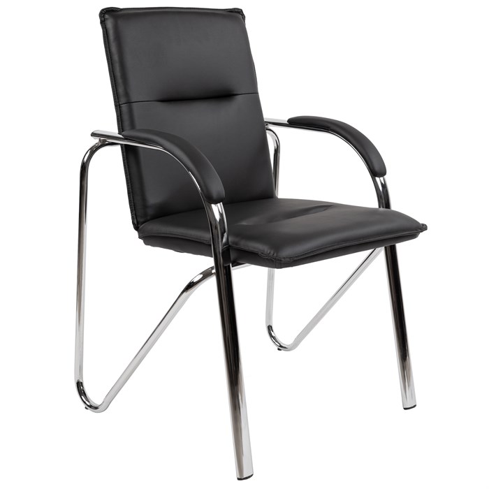 Кресло-стул Chairman CH 851 экокожа черный - фото 15145