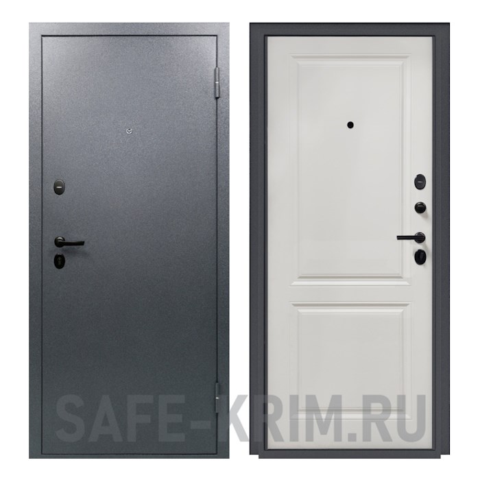 Металлическая дверь Титан 2Ф Классик Графит 4620