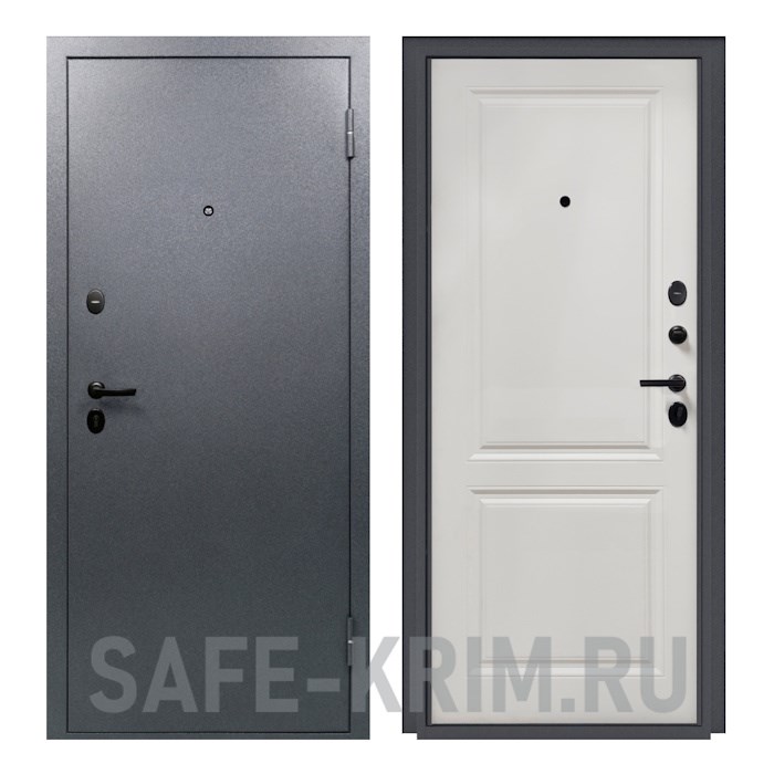 Металлическая дверь Титан 2Ф Классик Графит 4620