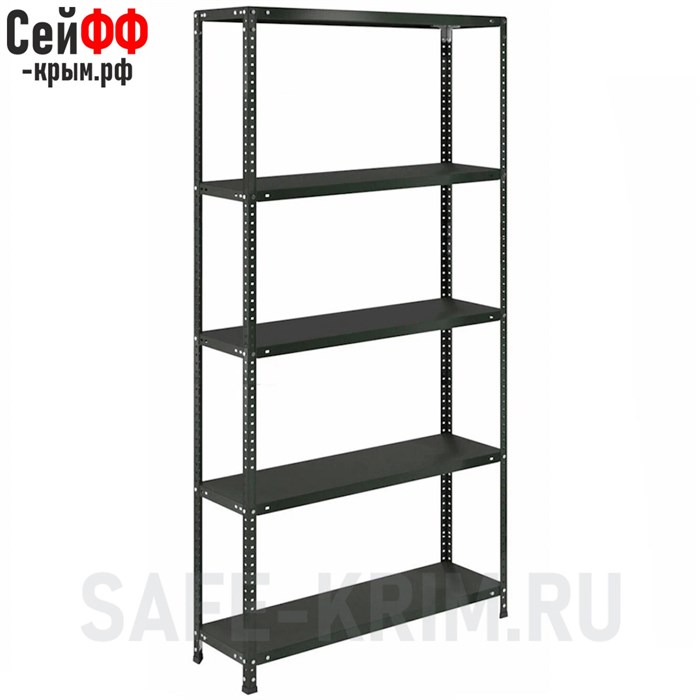 Стеллаж MS Standart Black 5 полок 4733