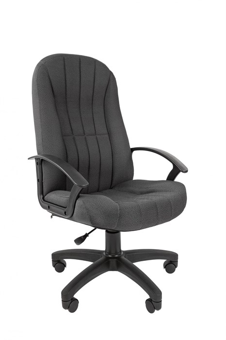 Кресло руководителя Стандарт СТ-85 Ткань 15-13 серый - фото 7628