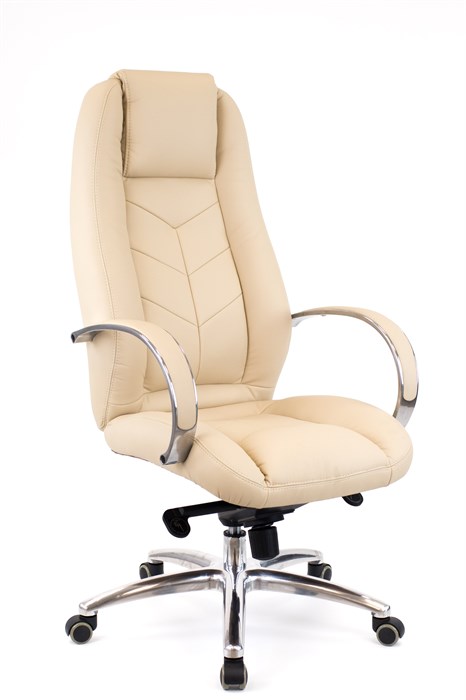 Кресло Everprof Drift Lux M кожа бежевый - фото 9642