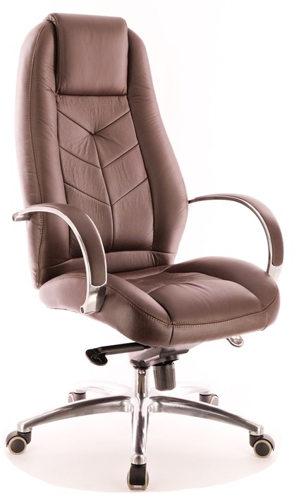 Кресло Everprof Drift Lux M экокожа коричневый - фото 9654