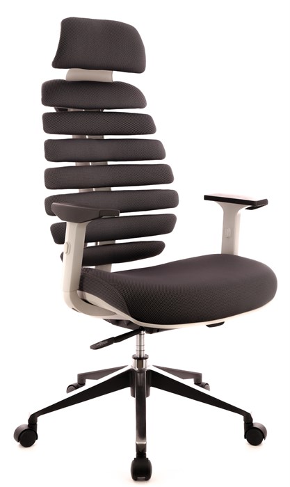 Кресло Everprof Ergo Grey ткань серый - фото 9765