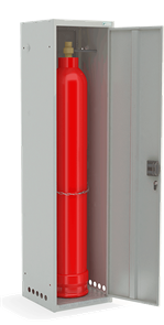 Шкаф для кислородного баллона ШГР 40-1-4(40л)