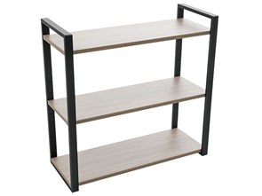 Полка Home-3 вяз натуральный/чёрный S37699540721