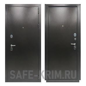 Дверь входная К70 МЕТ/МЕТ Антик Медь 4613