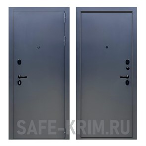 Дверь входная К86 МЕТ/МЕТ МУАР 7024 4614