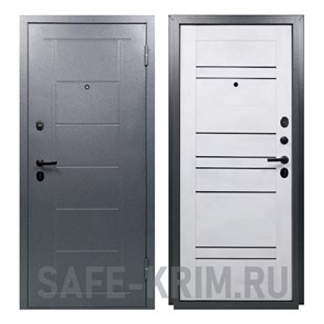 Металлическая дверь Титан 8С (бетон) 4186