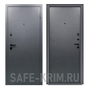 Металлическая дверь Титан (мет/мет) Графит 4590