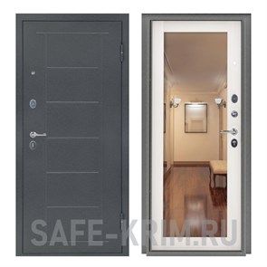 Металлическая дверь Титан PRO (Зеркало) 4551