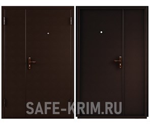 Металлическая дверь ПРОФИ (DL) 2050/1250 (мет/мет) 4699