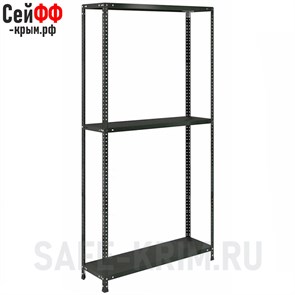 Стеллаж MS Standart Black 3 полки 4731