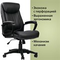 Кресло офисное BRABIX "Enter EX-511", экокожа, черное, 530859 530859