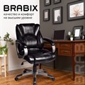 Кресло офисное BRABIX "Eldorado EX-504", экокожа, черное, 530874 530874