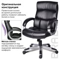 Кресло офисное BRABIX "Impulse EX-505", экокожа, черное, 530876 530876