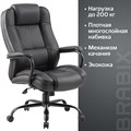 Кресло офисное BRABIX PREMIUM "Heavy Duty HD-002", усиленное, НАГРУЗКА до 200 кг, экокожа, 531829 531829