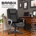 Кресло офисное BRABIX PREMIUM "Solid HD-005", НАГРУЗКА до 180 кг, рециклированная кожа, черное, 531941 531941