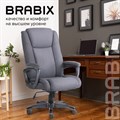Кресло офисное BRABIX PREMIUM "Solid HD-005", нагрузка до 180 кг, ткань, серое, 531823 531823