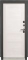 Металлическая дверь ВИНТЕР 100 (Терморазрыв) 999 Графит 3Ф Бланко 4565