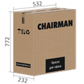 Кресло Chairman 573 черный CH 573