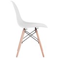 Стулья BRABIX "Eames CF-010", КОМПЛЕКТ 4 шт., пластик, опоры дерево/металл 532630