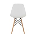 Стулья BRABIX "Eames CF-010", КОМПЛЕКТ 4 шт., пластик, опоры дерево/металл 532630
