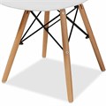 Стулья BRABIX "Eames CF-010", КОМПЛЕКТ 4 шт., пластик, опоры дерево/металл 532630