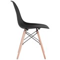 Стулья BRABIX "Eames CF-010", КОМПЛЕКТ 4 шт., пластик, опоры дерево/металл 532630