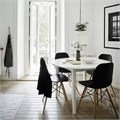 Стулья BRABIX "Eames CF-010", КОМПЛЕКТ 4 шт., пластик, опоры дерево/металл 532630