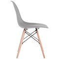 Стулья BRABIX "Eames CF-010", КОМПЛЕКТ 4 шт., пластик, опоры дерево/металл 532630