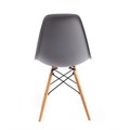 Стулья BRABIX "Eames CF-010", КОМПЛЕКТ 4 шт., пластик, опоры дерево/металл 532630