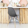 Стулья BRABIX "Eames CF-010", КОМПЛЕКТ 4 шт., пластик, опоры дерево/металл 532630