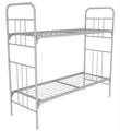 Кровать металлическая двухъярусная КМ6Д (1900х700, до 120 кг, сетка 100х100, 1 перемычка) КМ6Д