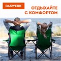 Кресло складное туристическое садовое с подстаканником в чехле, DASWERK (ДАСВЕРК) 680048
