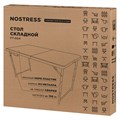 Стол складной NOSTRESS (НОСТРЕСС) "Country FT-004" (1220х610х740/580 мм), НАГРУЗКА до 150 кг, пластик белый, 680055 680055