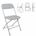 Стул складной BRABIX "Golf CF-002", сидение пластик 531563