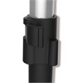 Вешалка для плечиков SHT-WR4340, 1615х860х440 мм, пластик/металл, черная/хром 603588