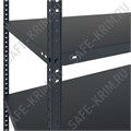 Стеллаж MS Standart Black 4 полки 4732