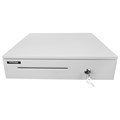 Ящик денежный электромеханический CD-405-W, 405x420x92 мм, БЕЛЫЙ, VITRANA (ВИТРАНА), 291410 291410