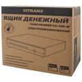 Ящик денежный электромеханический CD-405-W, 405x420x92 мм, БЕЛЫЙ, VITRANA (ВИТРАНА), 291410 291410