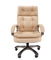 Кресло руководителя Chairman 442 Ткань Велюр бежевый CH 442 беж