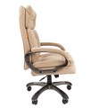 Кресло руководителя Chairman 442 Ткань Велюр бежевый CH 442 беж