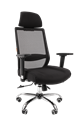 Кресло руководителя Chairman 555 LUX TW черный - фото 7418