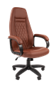 Кресло руководителя Chairman 950 LT Экокожа коричневая - фото 7591