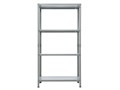 Стеллаж ES 150KD/75x30/4 серый S24099033402
